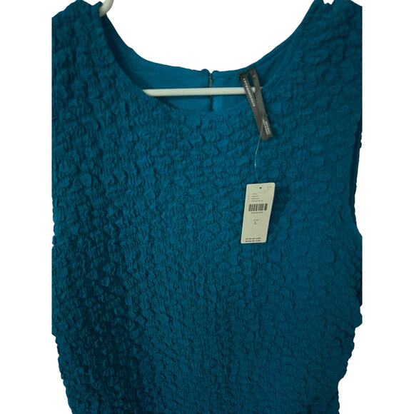 Anthropologie Textured Mini Shift Dress – Size Large (NWT) - Picture 2 of 8